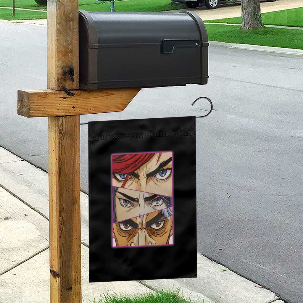 Futuristic Legends Anime Eyes Garden Flag Gift For League Gamer Fans TS12 Print Your Wear
