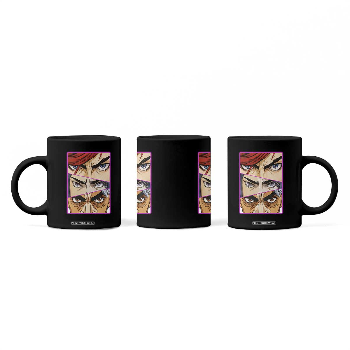 Futuristic Legends Anime Eyes Coffee Mug Gift For League Gamer Fans TS12 Print Your Wear