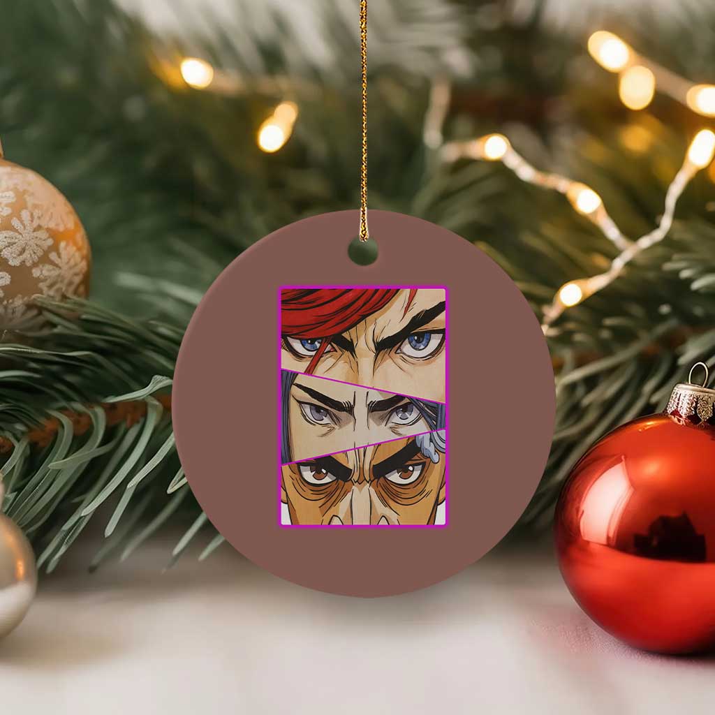 Futuristic Legends Anime Eyes Ceramic Ornament Gift For League Gamer Fans TS12 1pc Mocha Print Your Wear