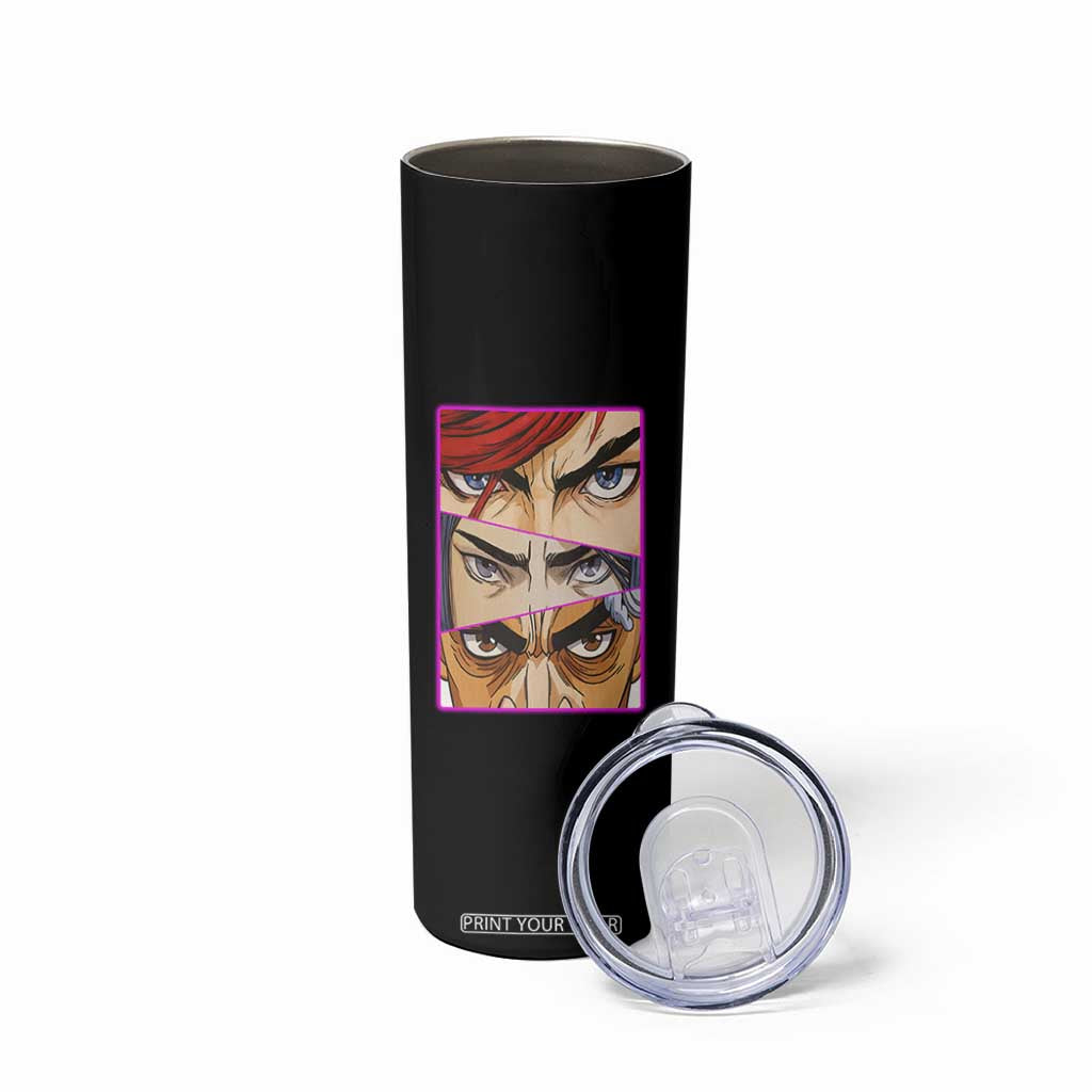 Futuristic Legends Anime Eyes Skinny Tumbler Gift For League Gamer Fans TS12 Print Your Wear