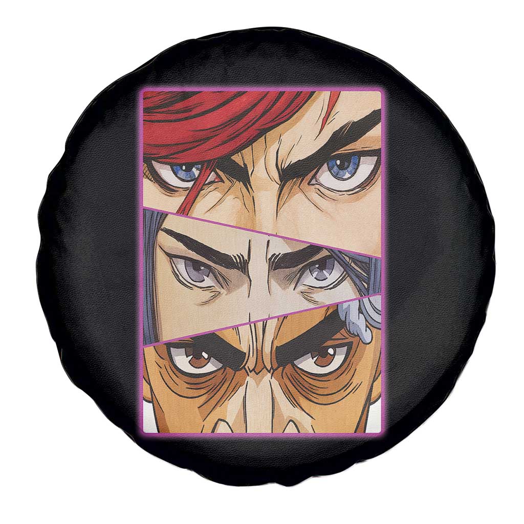Futuristic Legends Anime Eyes Spare Tire Cover Gift For League Gamer Fans TS12 Print Your Wear
