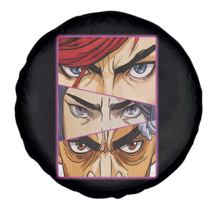 Futuristic Legends Anime Eyes Spare Tire Cover Gift For League Gamer Fans TS12 Print Your Wear