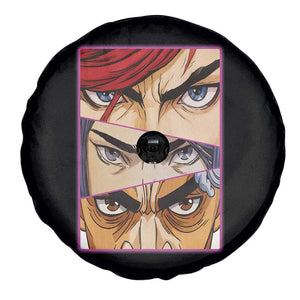 Futuristic Legends Anime Eyes Spare Tire Cover Gift For League Gamer Fans TS12 Print Your Wear