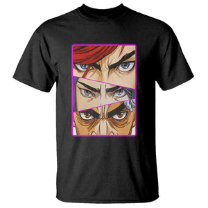 Futuristic Legends Anime Eyes T Shirt Gift For League Gamer Fans TS12 Black Print Your Wear