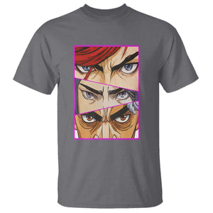 Futuristic Legends Anime Eyes T Shirt Gift For League Gamer Fans TS12 Charcoal Print Your Wear