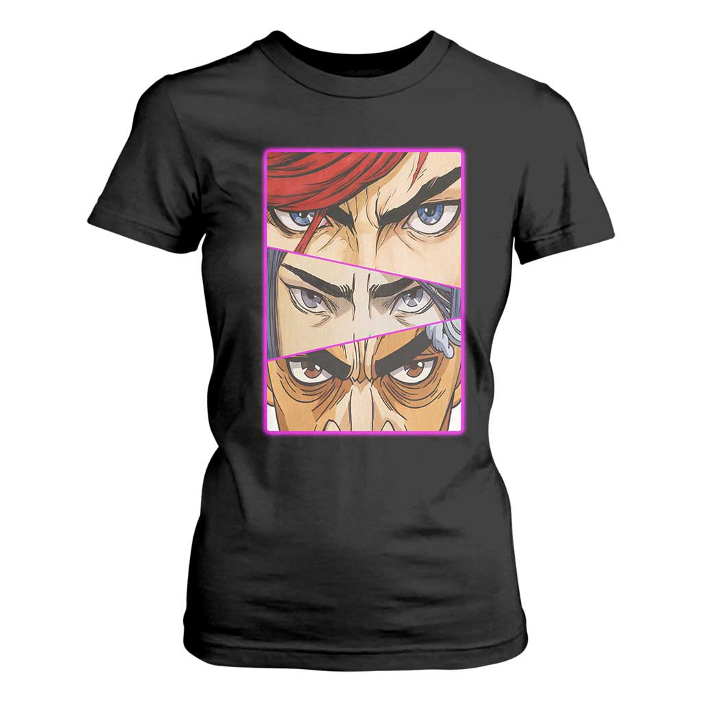 Futuristic Legends Anime Eyes T Shirt For Women Gift For League Gamer Fans TS12 Black Print Your Wear
