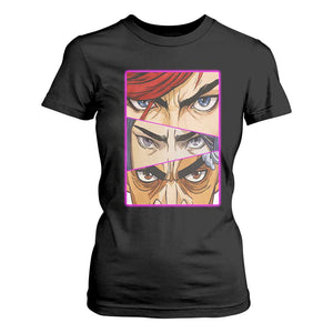 Futuristic Legends Anime Eyes T Shirt For Women Gift For League Gamer Fans TS12 Black Print Your Wear