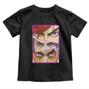 Futuristic Legends Anime Eyes Toddler T Shirt Gift For League Gamer Fans TS12 Black Print Your Wear