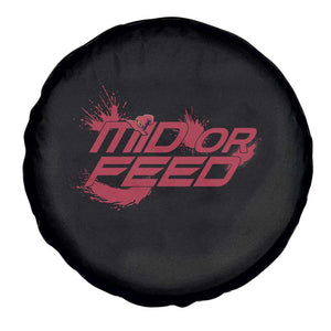 Mid Or Feed Holographic Witch Hat Spare Tire Cover Funny Game Lover Gift TS12 Print Your Wear