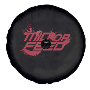 Mid Or Feed Holographic Witch Hat Spare Tire Cover Funny Game Lover Gift TS12 Print Your Wear