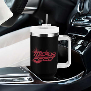 Mid Or Feed Holographic Witch Hat Tumbler With Handle Funny Game Lover Gift TS12 Print Your Wear