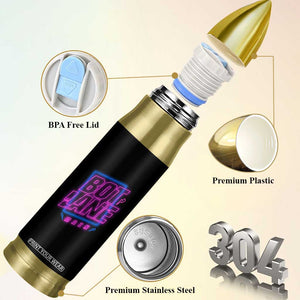 Bot Lane Main Cyberpunk Neon Style Bullet Tumbler Gaming Quote Gift TS12 Print Your Wear