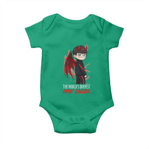 Worlds Okayest Mid Laner Baby Onesie Funny Gift For Gamer TS12 Irish Green Print Your Wear