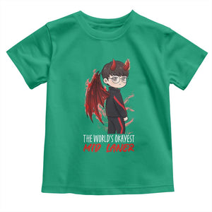Worlds Okayest Mid Laner Toddler T Shirt Funny Gift For Gamer TS12 Irish Green Print Your Wear