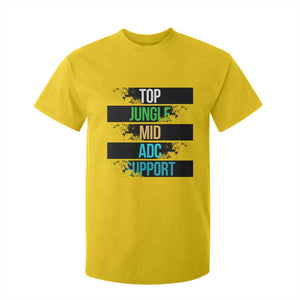 Gaming Humor 5 Roles T Shirt For Kid Quote For Gamer Lovers TS12 Daisy Print Your Wear
