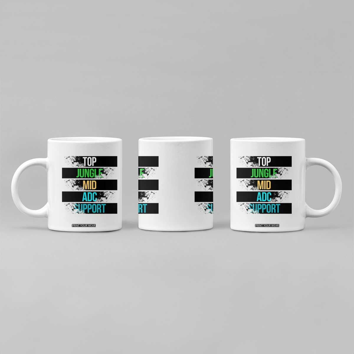 Gaming Humor 5 Roles Coffee Mug Quote For Gamer Lovers - Print Your Wear