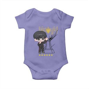 Mid Lane Master Gamer Baby Onesie Gift For Esports Fan TS12 Violet Print Your Wear