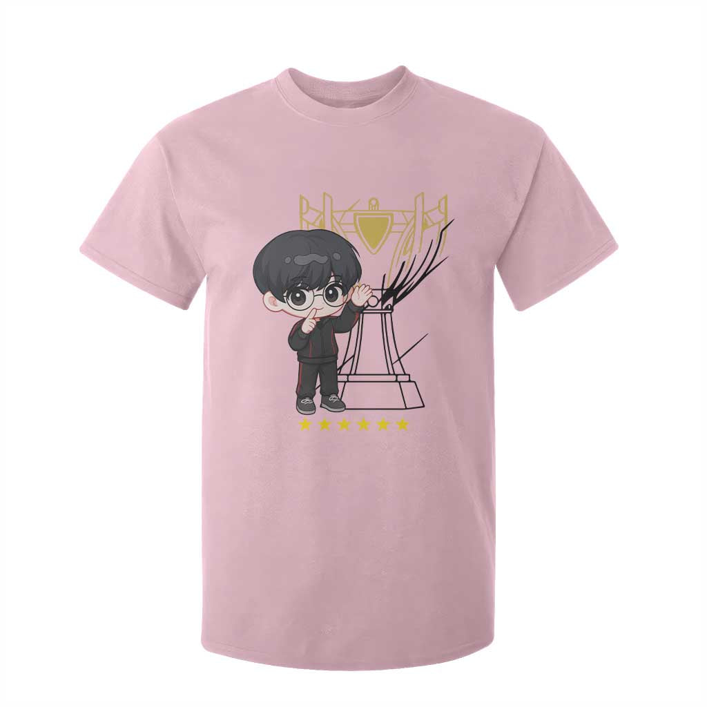 Mid Lane Master Gamer T Shirt For Kid Gift For Esports Fan TS12 Light Pink Print Your Wear