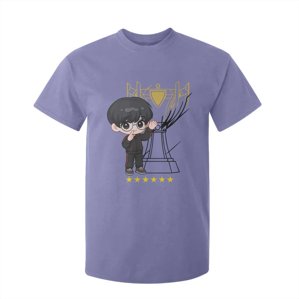 Mid Lane Master Gamer T Shirt For Kid Gift For Esports Fan TS12 Violet Print Your Wear