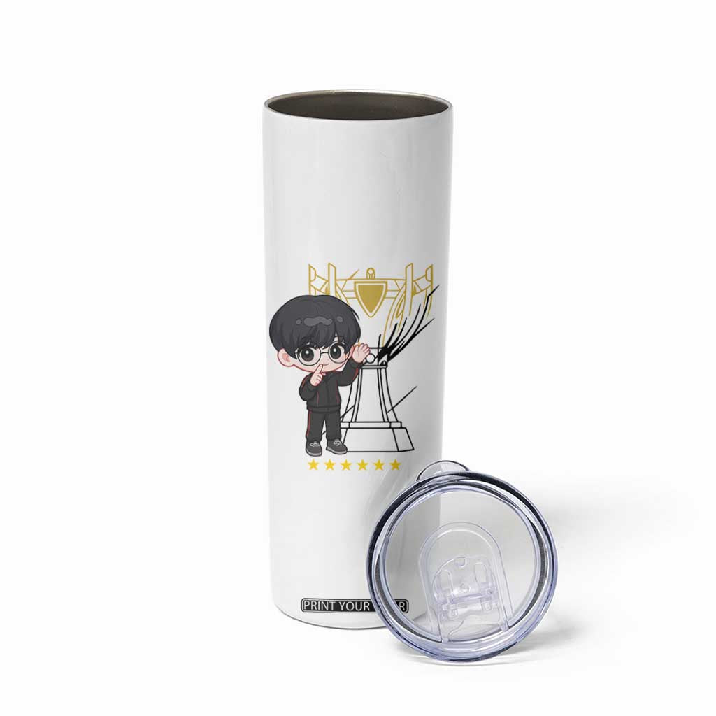 Mid Lane Master Gamer Skinny Tumbler Gift For Esports Fan TS12 Print Your Wear