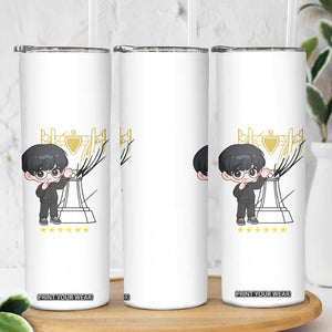 Mid Lane Master Gamer Skinny Tumbler Gift For Esports Fan TS12 Print Your Wear