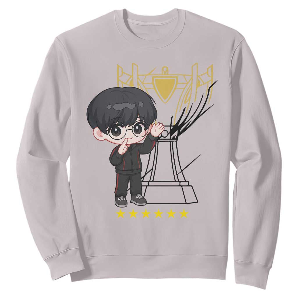 Mid Lane Master Gamer Sweatshirt Gift For Esports Fan TS12 Ice Gray Print Your Wear