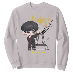 Mid Lane Master Gamer Sweatshirt Gift For Esports Fan TS12 Ice Gray Print Your Wear