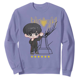 Mid Lane Master Gamer Sweatshirt Gift For Esports Fan TS12 Violet Print Your Wear