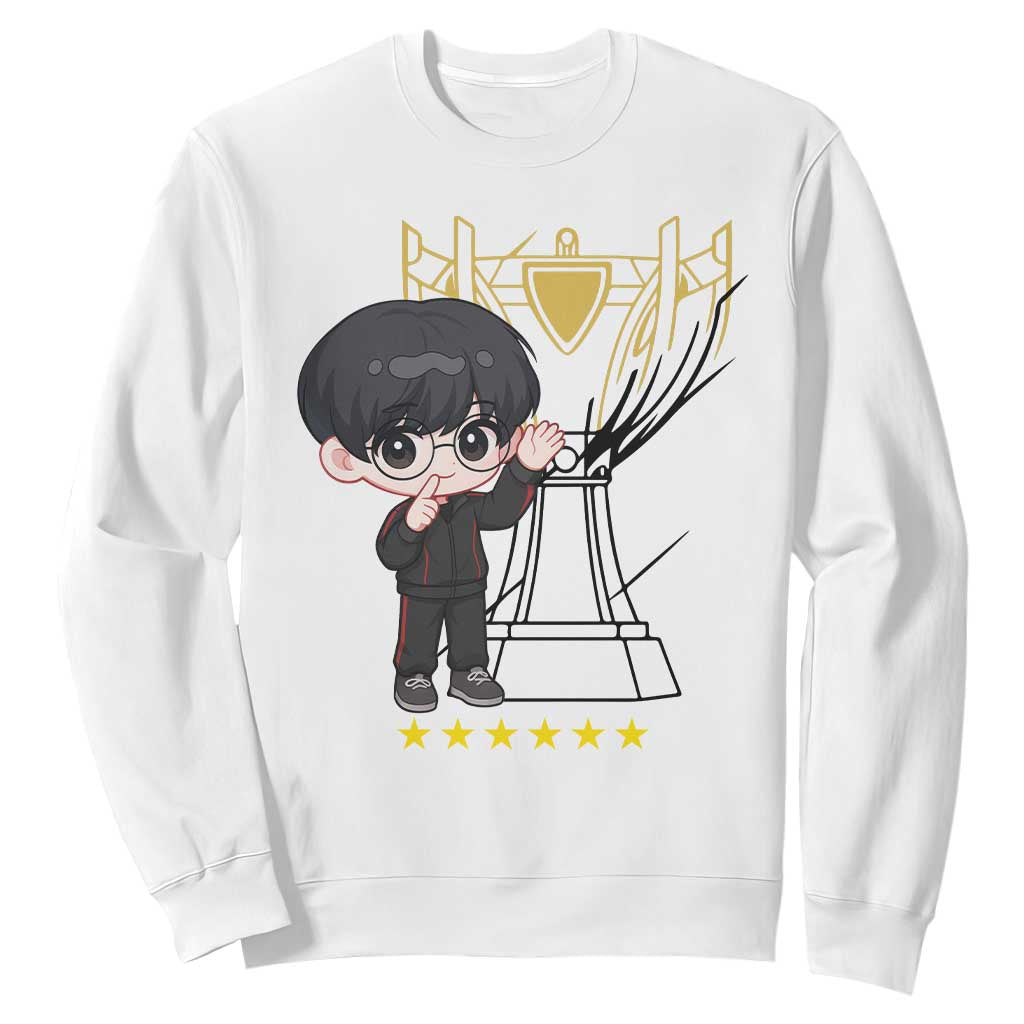 Mid Lane Master Gamer Sweatshirt Gift For Esports Fan TS12 White Print Your Wear