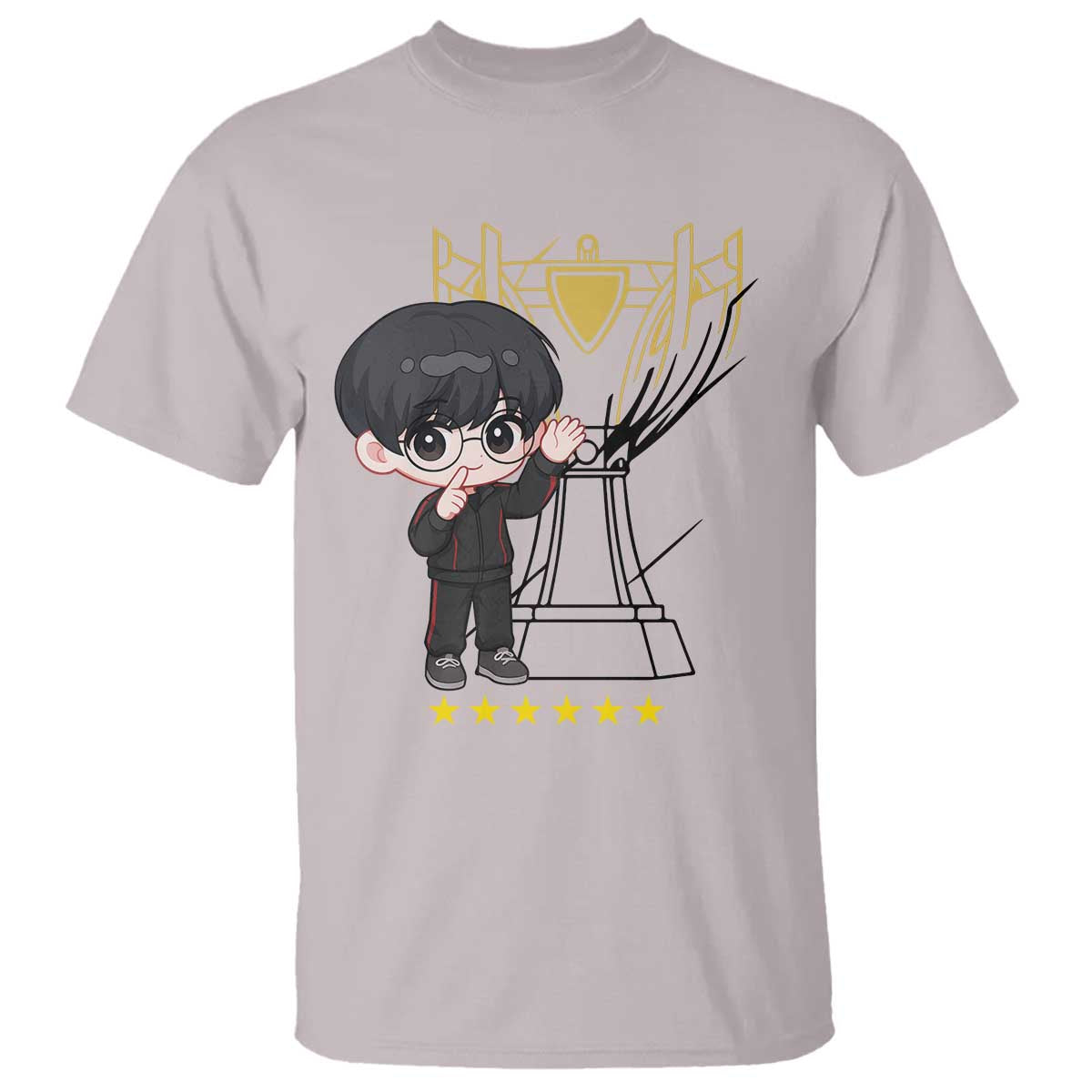 Mid Lane Master Gamer T Shirt Gift For Esports Fan TS12 Ice Gray Print Your Wear