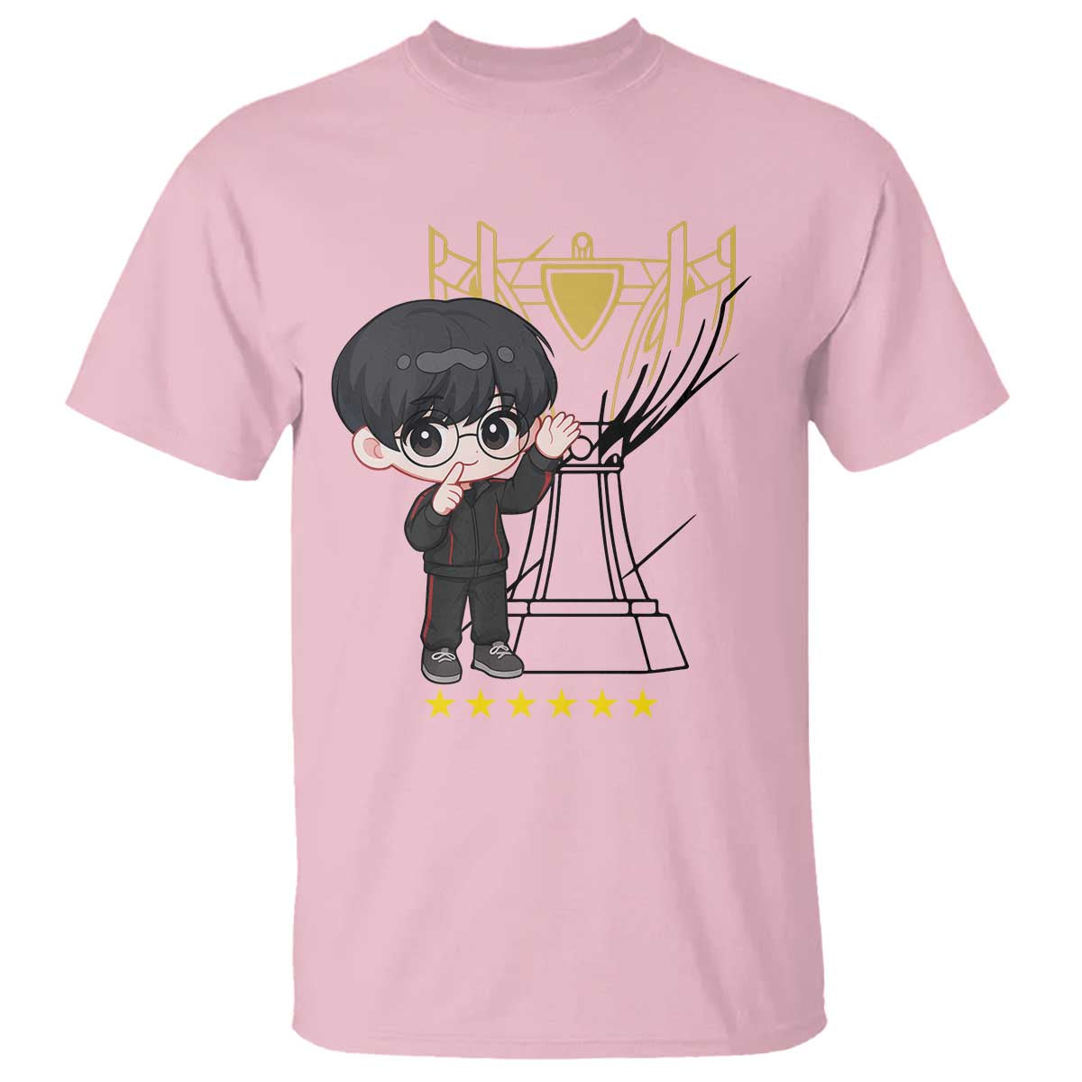 Mid Lane Master Gamer T Shirt Gift For Esports Fan TS12 Light Pink Print Your Wear