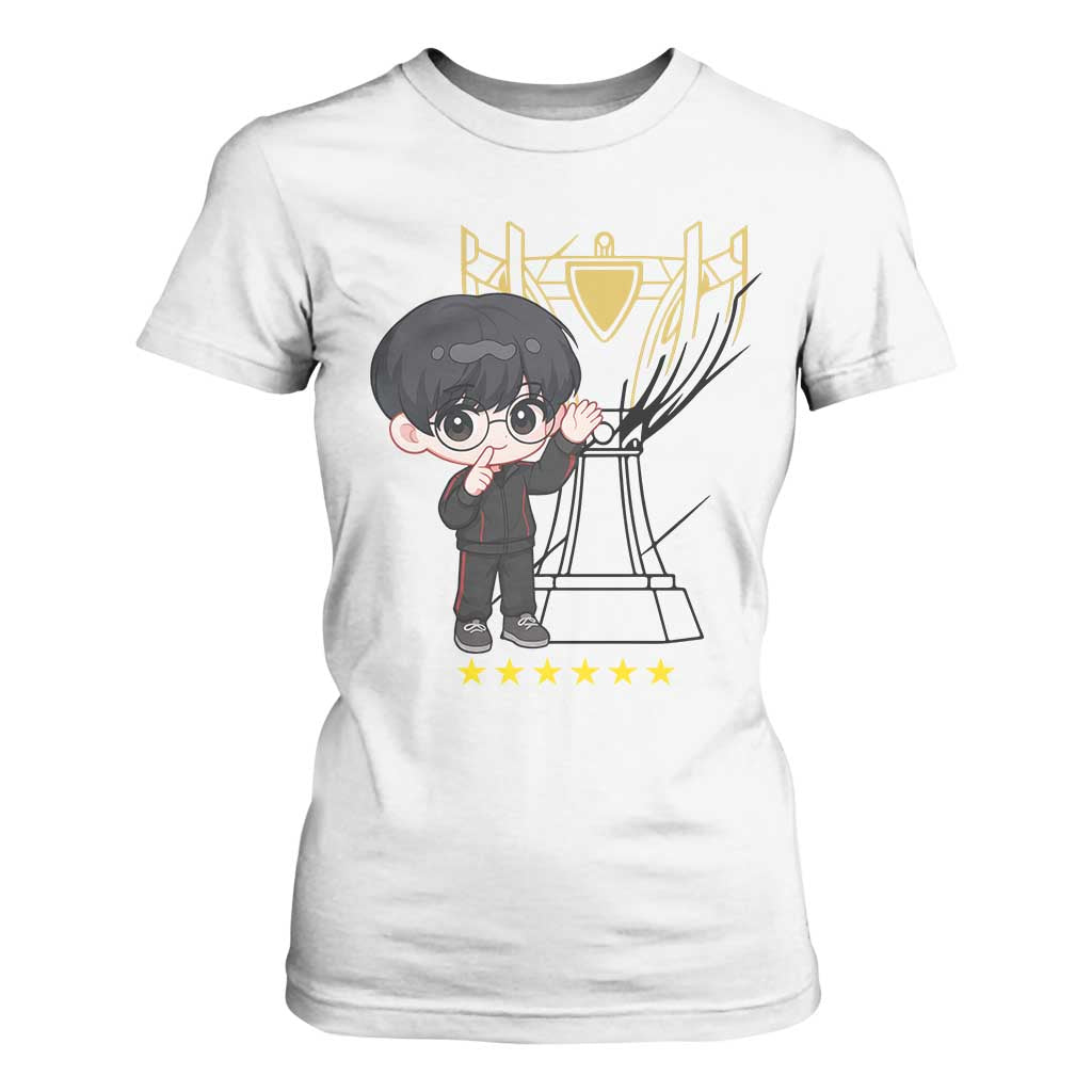 Mid Lane Master Gamer T Shirt For Women Gift For Esports Fan TS12 White Print Your Wear