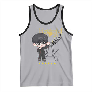 Mid Lane Master Gamer Tank Top Gift For Esports Fan TS12 Athletic Heather Black Print Your Wear