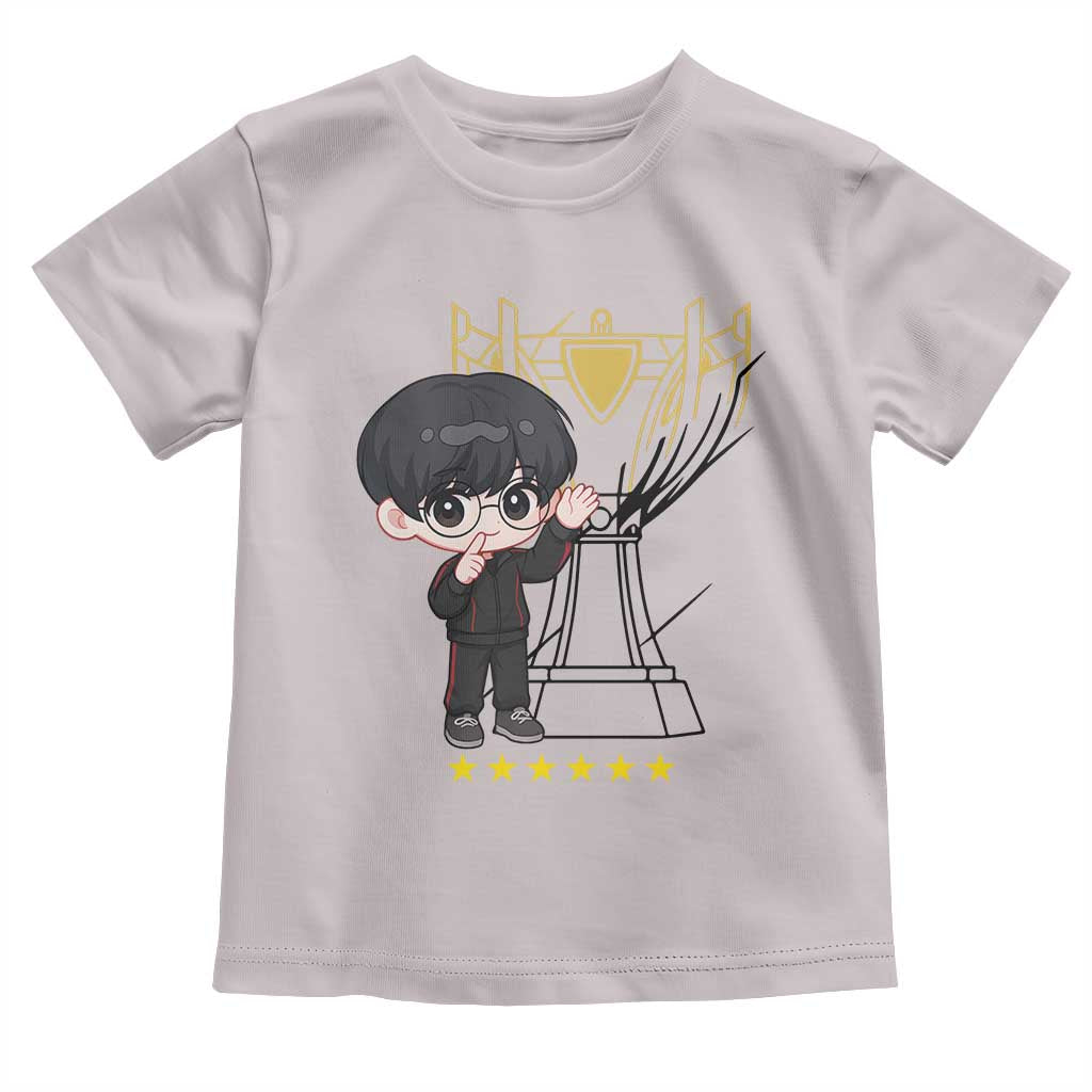 Mid Lane Master Gamer Toddler T Shirt Gift For Esports Fan TS12 Ice Gray Print Your Wear