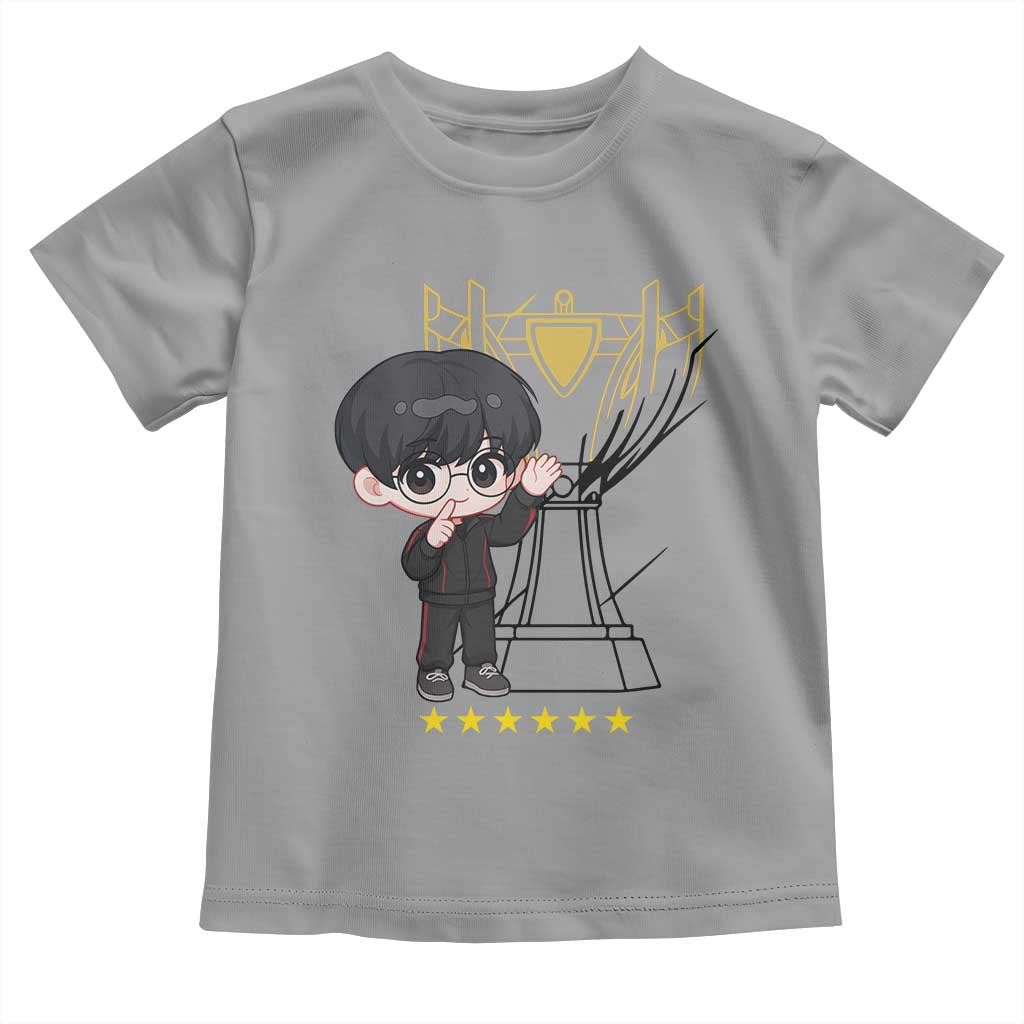 Mid Lane Master Gamer Toddler T Shirt Gift For Esports Fan TS12 Sport Gray Print Your Wear