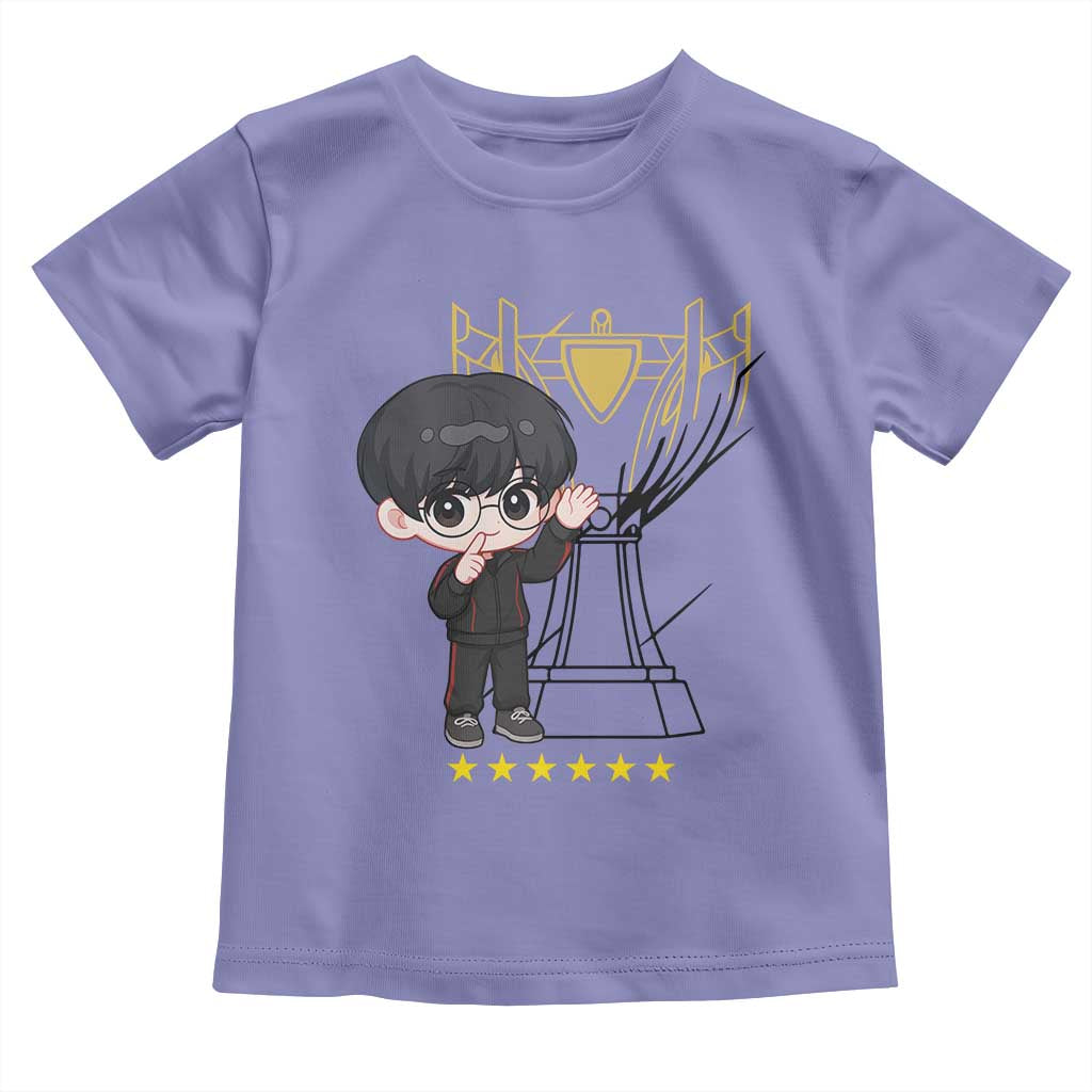 Mid Lane Master Gamer Toddler T Shirt Gift For Esports Fan TS12 Violet Print Your Wear