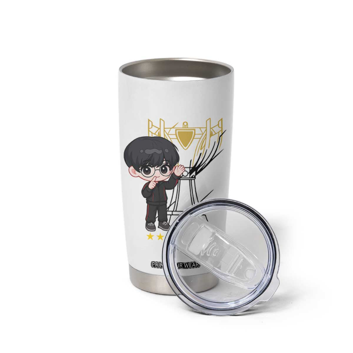 Mid Lane Master Gamer Tumbler Cup Gift For Esports Fan TS12 Print Your Wear