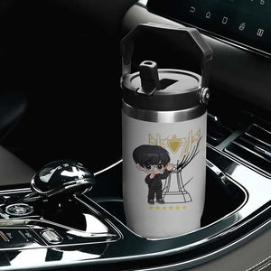 Mid Lane Master Gamer Flip Straw Tumbler Gift For Esports Fan TS12 Print Your Wear