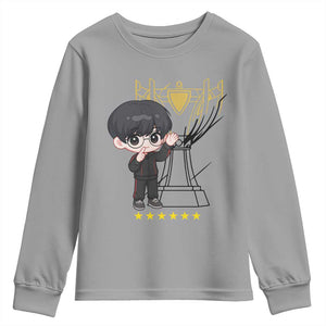 Mid Lane Master Gamer Youth Sweatshirt Gift For Esports Fan TS12 Sport Gray Print Your Wear