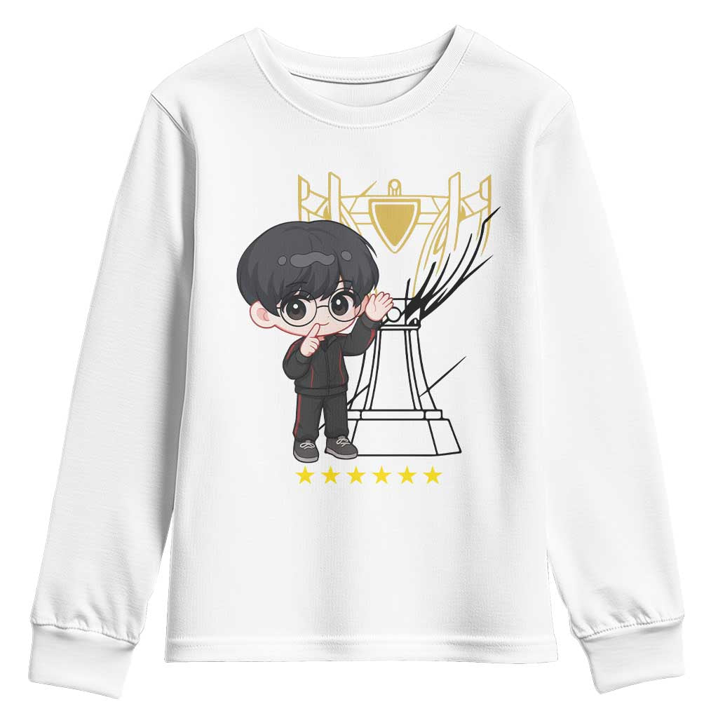 Mid Lane Master Gamer Youth Sweatshirt Gift For Esports Fan TS12 White Print Your Wear