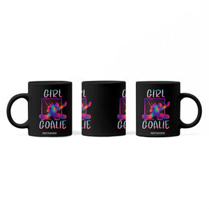 Funny Ice Hockey Girl Goalie Splatter Art Coffee Mug Gift For Women TS12 Print Your Wear