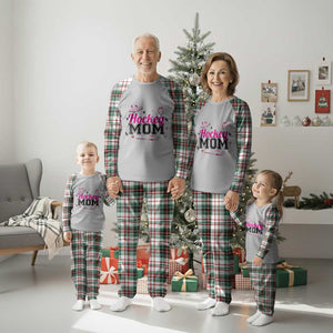 Proud Hockey Mom Plaid Pajama Set Ice Hockey Supporter Gift TS12 Christmas Plaid Print Your Wear
