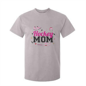 Proud Hockey Mom T Shirt For Kid Ice Hockey Supporter Gift TS12 Ice Gray Print Your Wear
