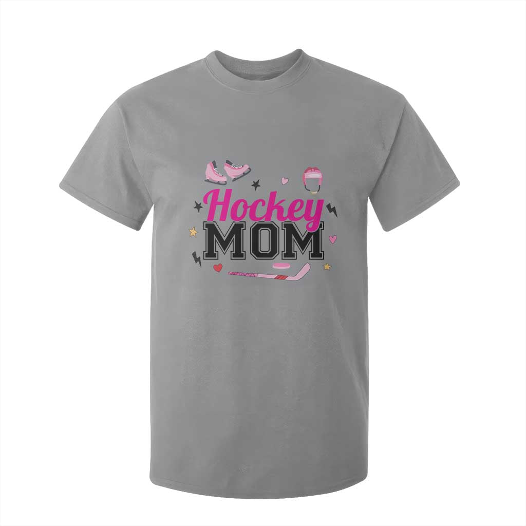 Proud Hockey Mom T Shirt For Kid Ice Hockey Supporter Gift TS12 Sport Gray Print Your Wear