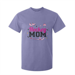 Proud Hockey Mom T Shirt For Kid Ice Hockey Supporter Gift TS12 Violet Print Your Wear