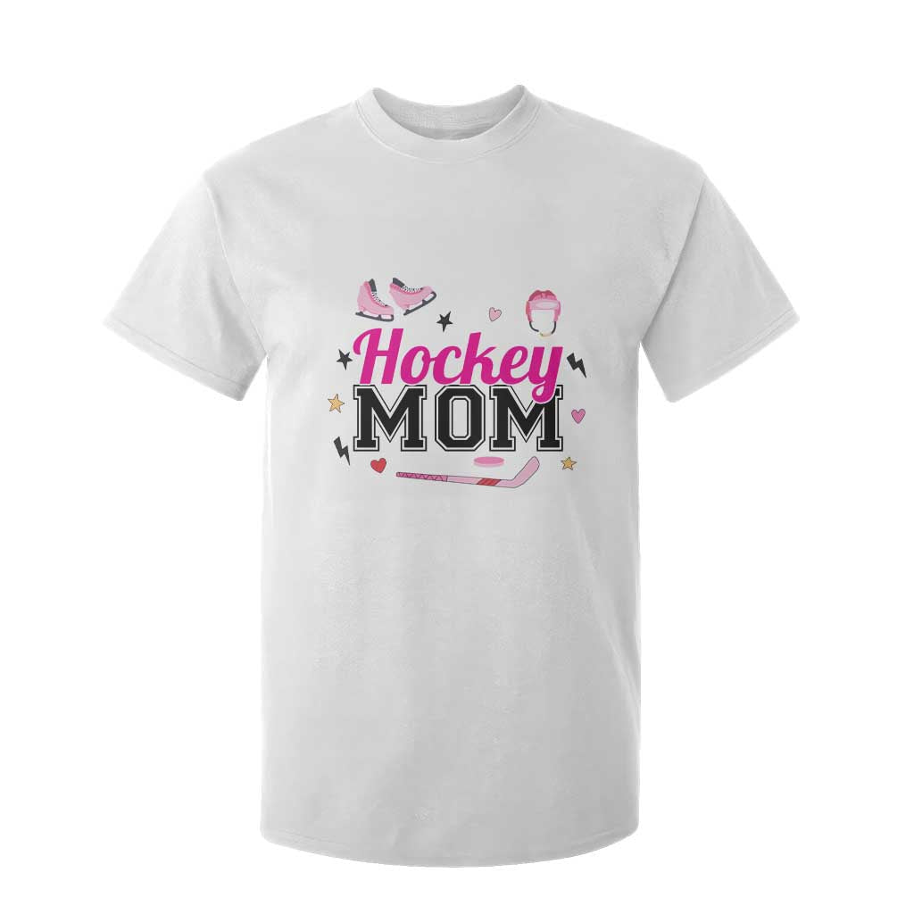 Proud Hockey Mom T Shirt For Kid Ice Hockey Supporter Gift TS12 White Print Your Wear