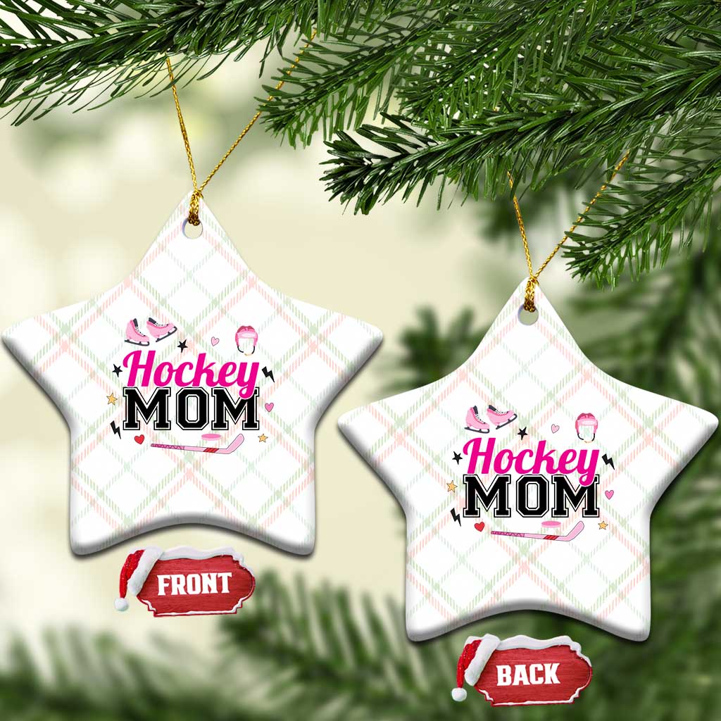 Proud Hockey Mom Ceramic Ornament Ice Hockey Supporter Gift TS12 Print Your Wear