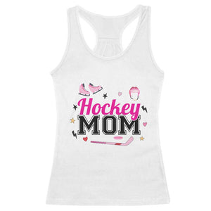 Proud Hockey Mom Racerback Tank Top Ice Hockey Supporter Gift TS12 White Print Your Wear