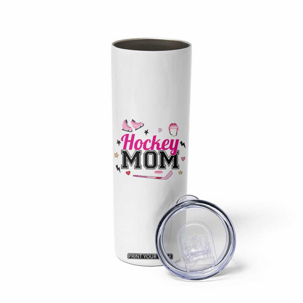 Proud Hockey Mom Skinny Tumbler Ice Hockey Supporter Gift TS12 Print Your Wear
