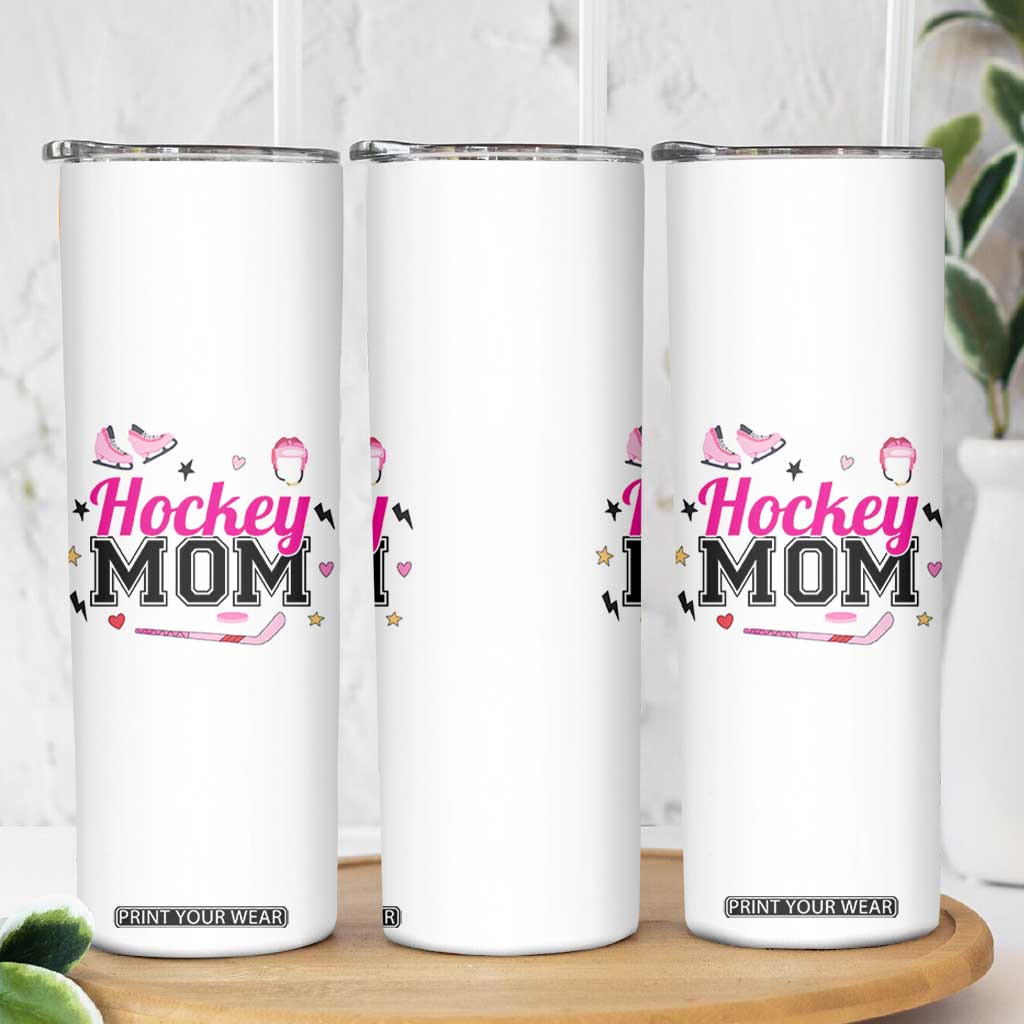 Proud Hockey Mom Skinny Tumbler Ice Hockey Supporter Gift TS12 Print Your Wear